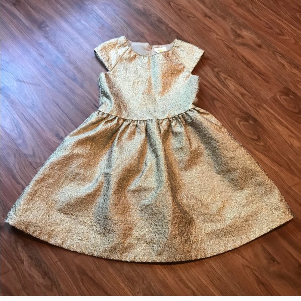 Metallic Gold Dress
